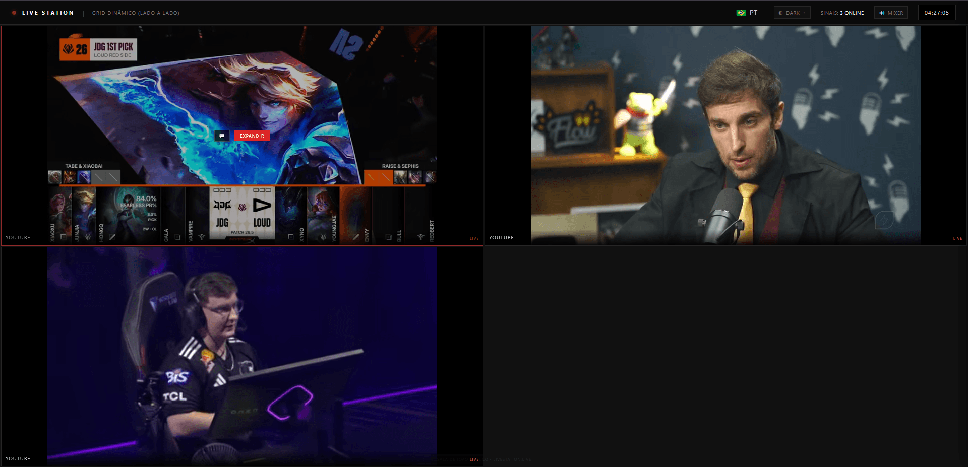 LiveStation Grid Mode